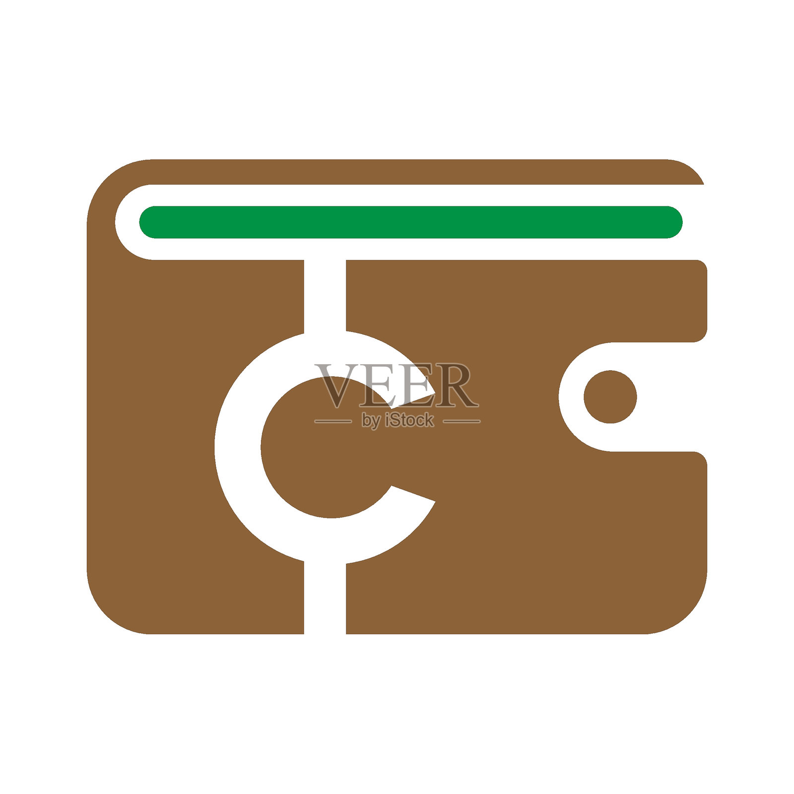 钱包图标logo设计插画图片素材