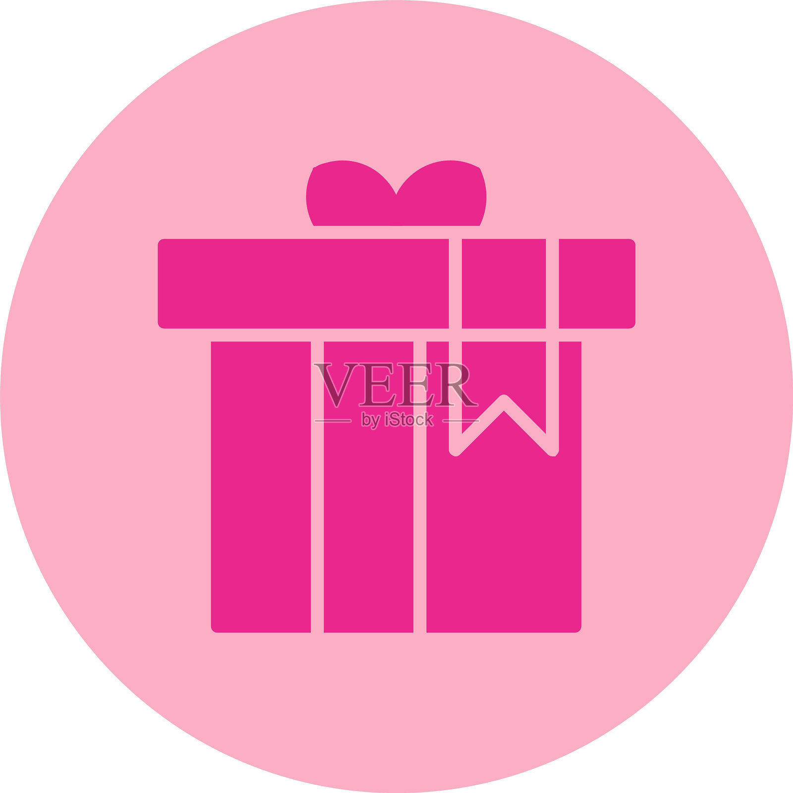 盒子图形圆形渐变图标插画图片素材