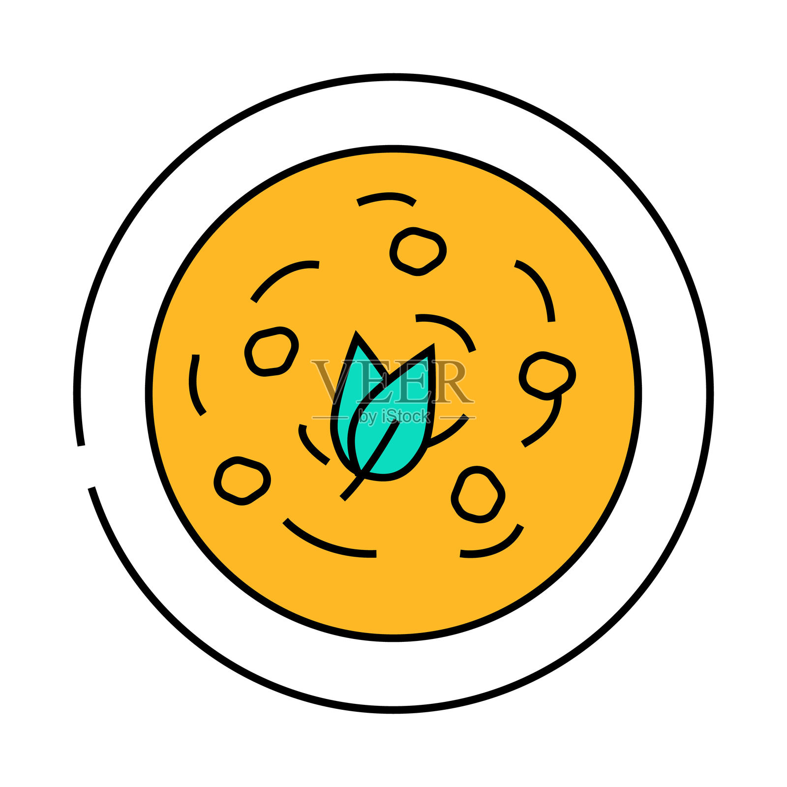 冬阴功鸡汤 泰国菜 图标 彩色插图插画图片素材