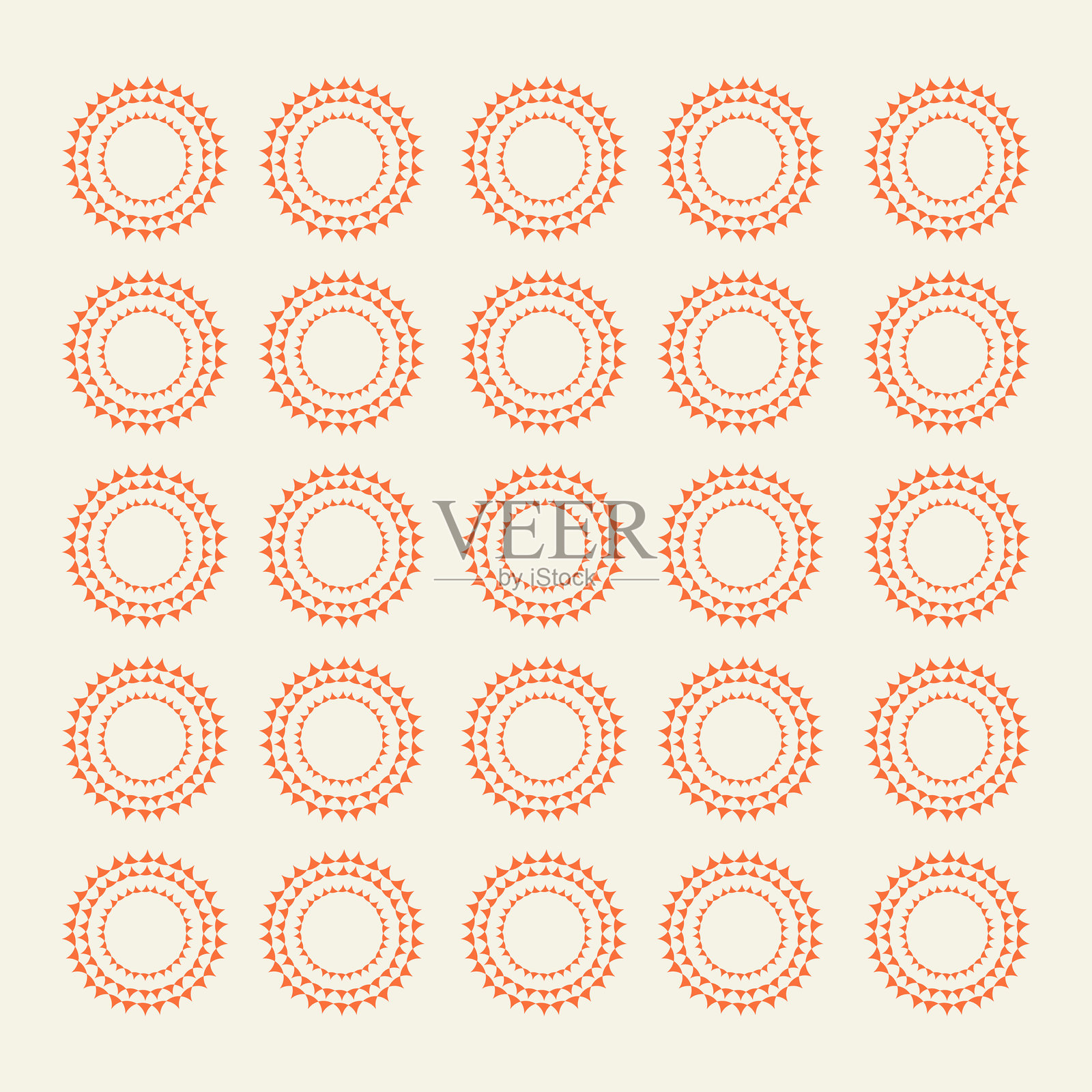 几何背景与抽象形状/ 彩色插图形状，字体插画图片素材