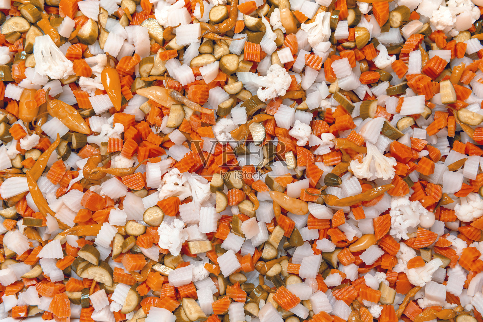 什锦蔬菜泡菜图案照片摄影图片