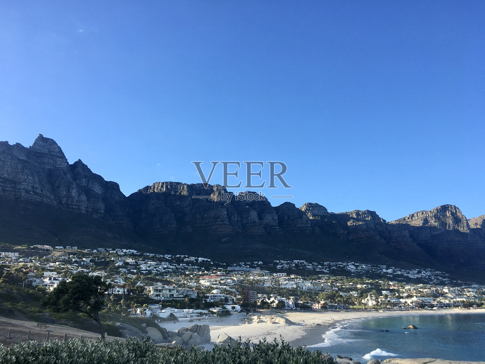 海滨小镇照片摄影图片