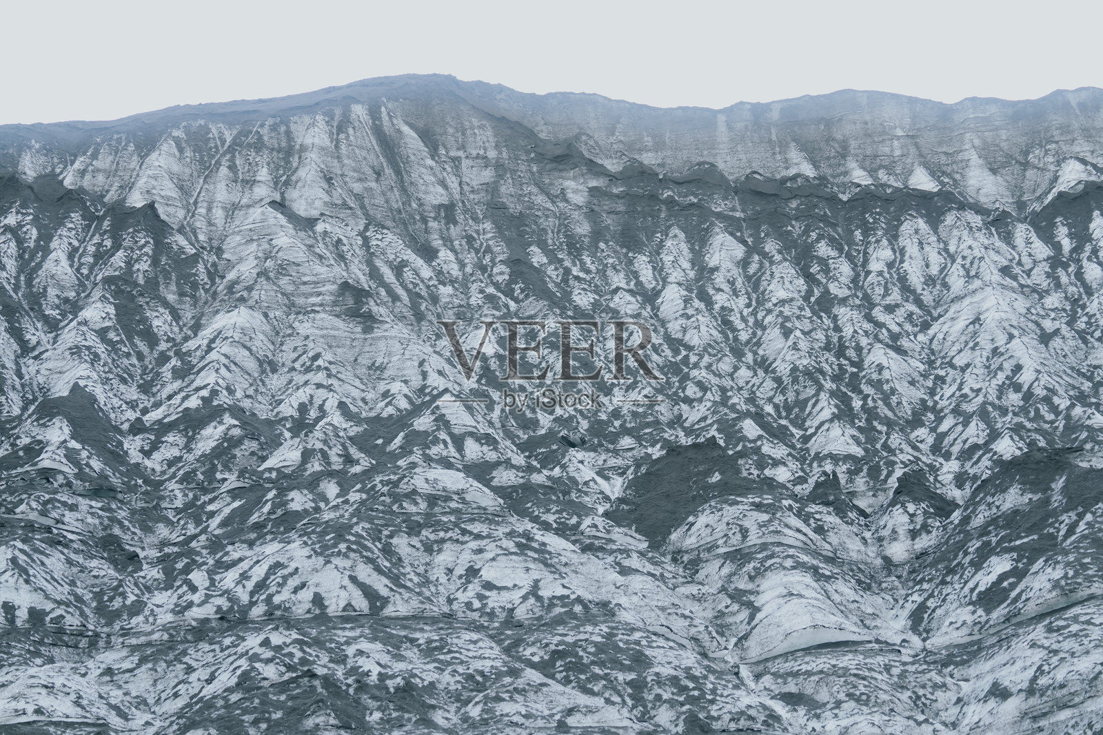 在卡特拉冰洞攀爬照片摄影图片