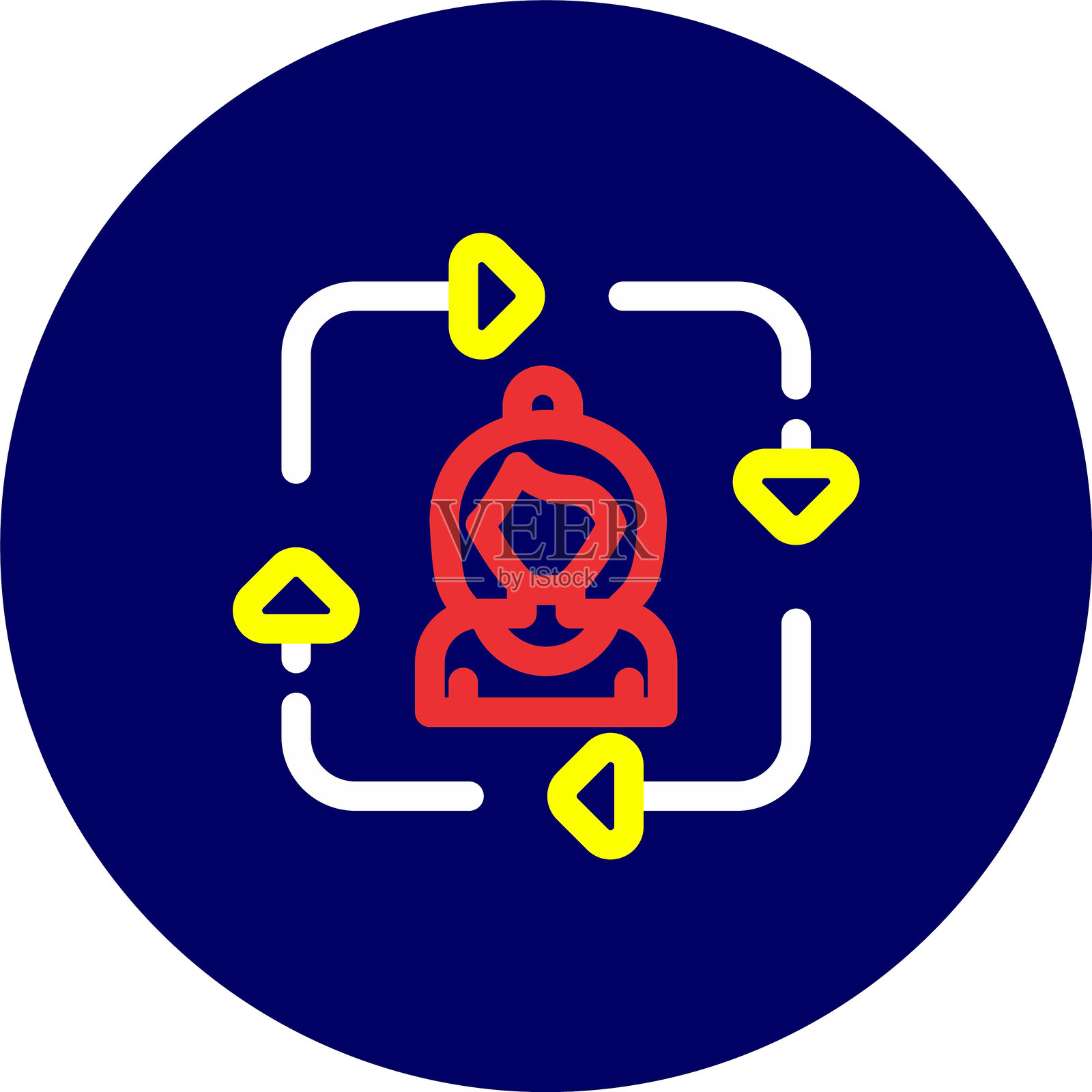 职位轮换图标插画图片素材