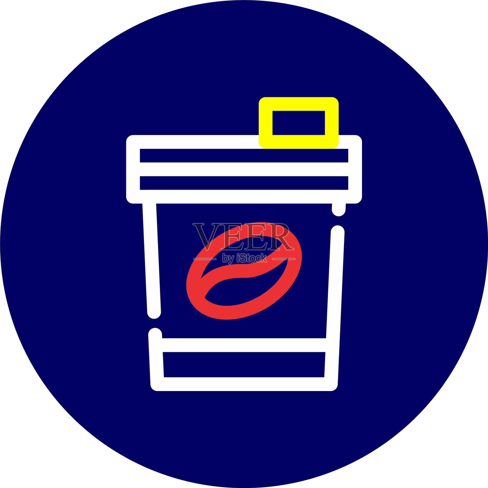 咖啡杯图标插画图片素材