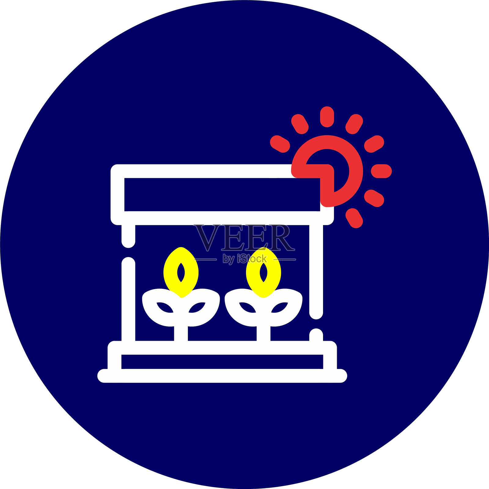 水培技术图标插画图片素材