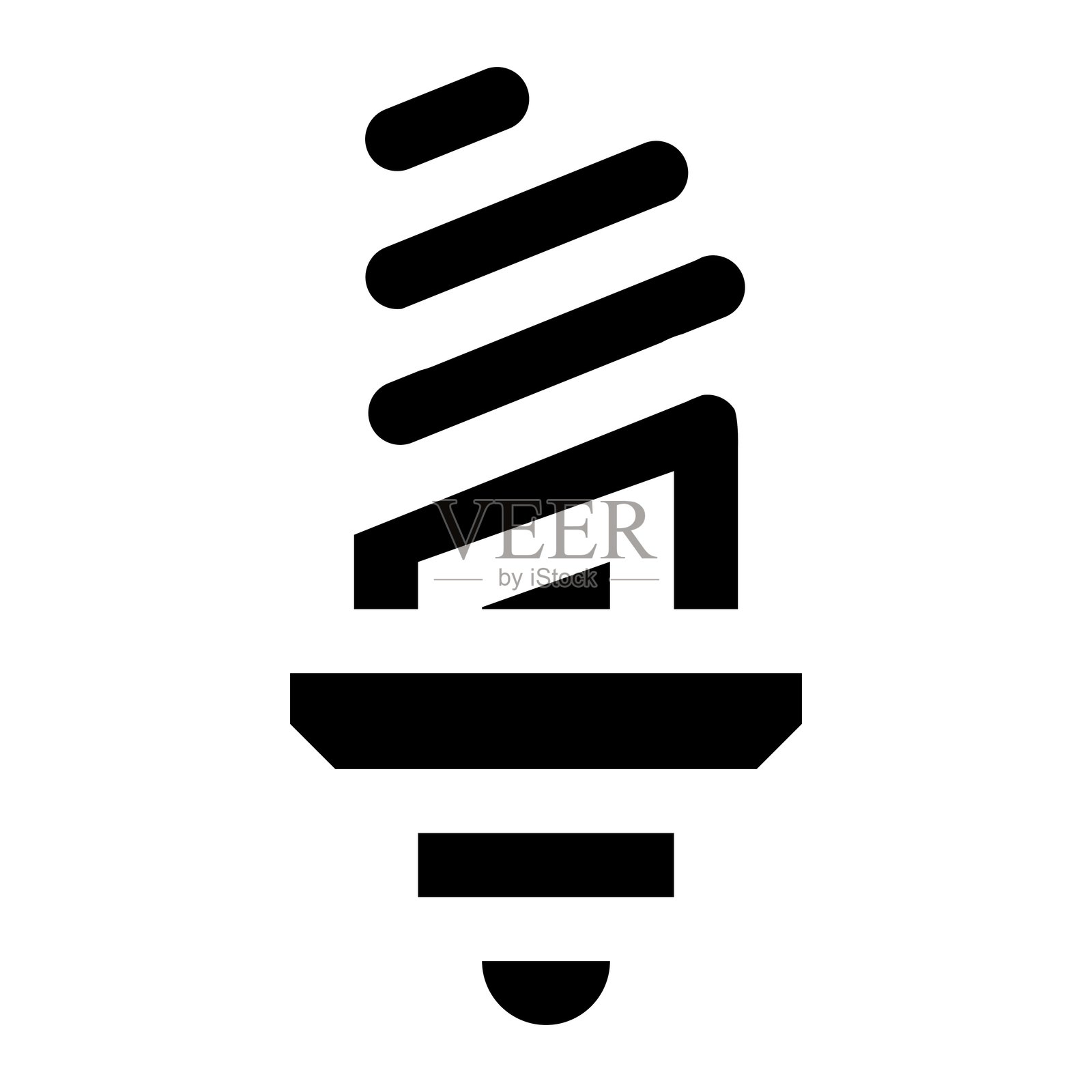 节能器矢量图标设计插图插画图片素材