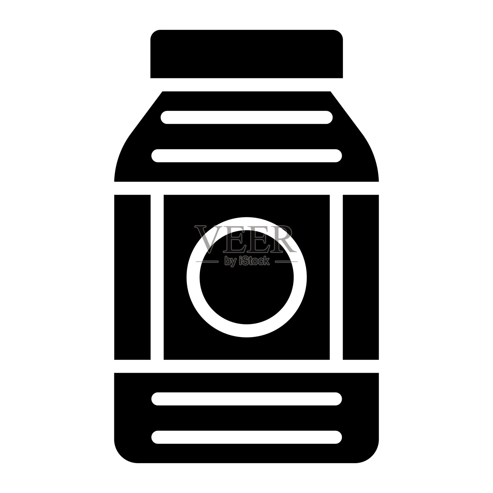 罐子矢量图标设计插图插画图片素材