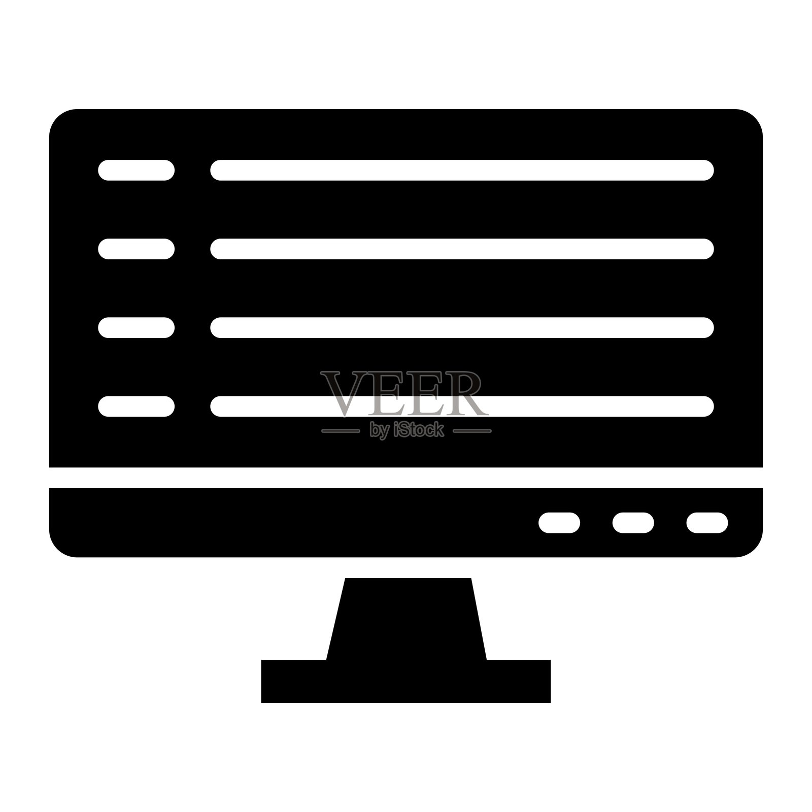 计算机矢量图标设计插图插画图片素材