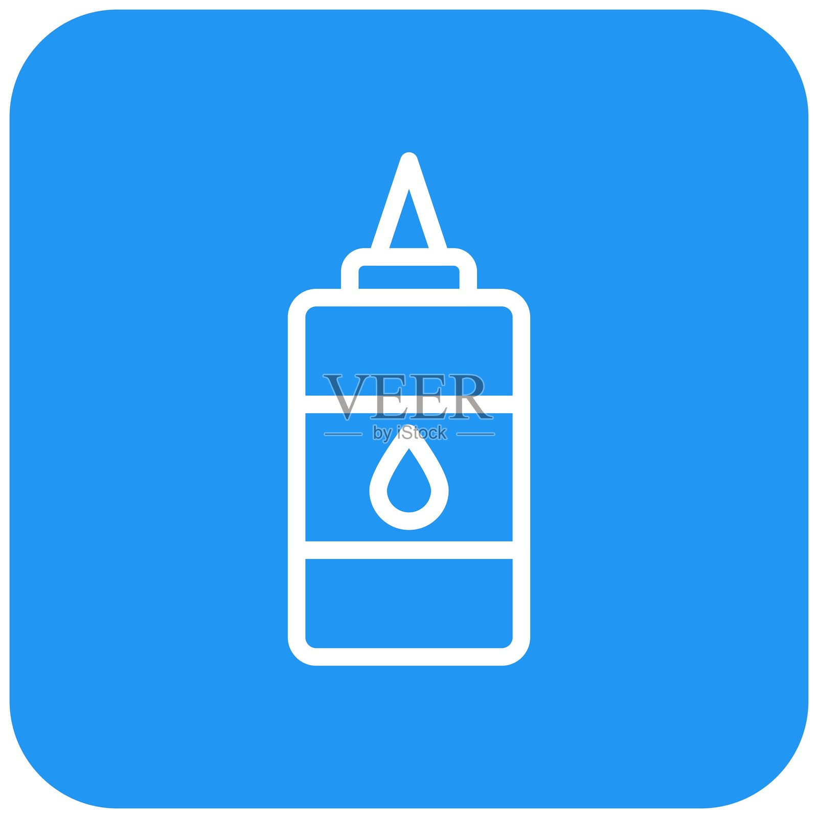 胶水矢量图标设计插图插画图片素材