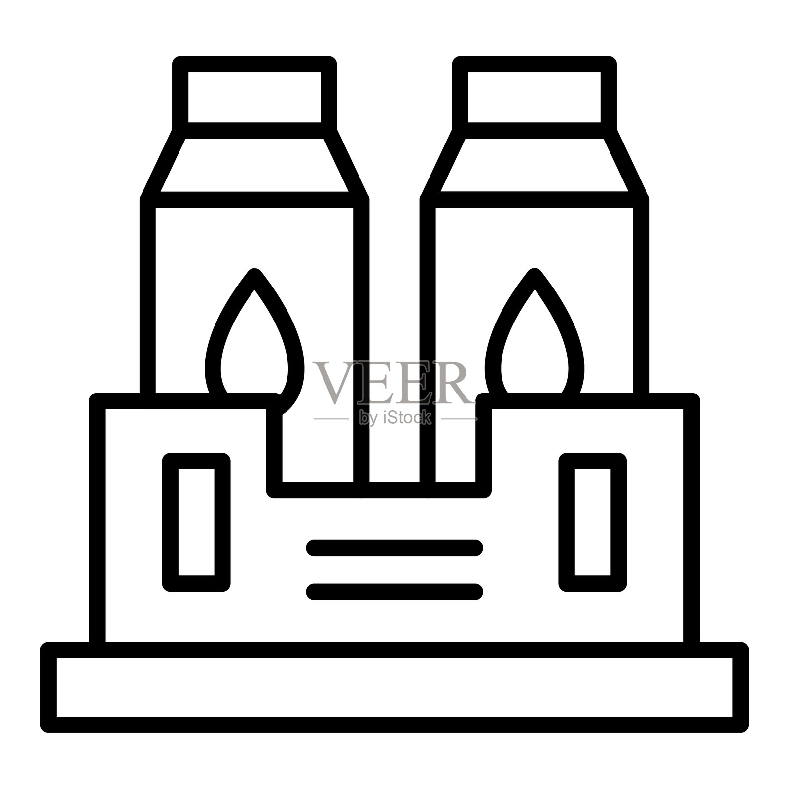 矢量设计切割案例展示图标风格插画图片素材