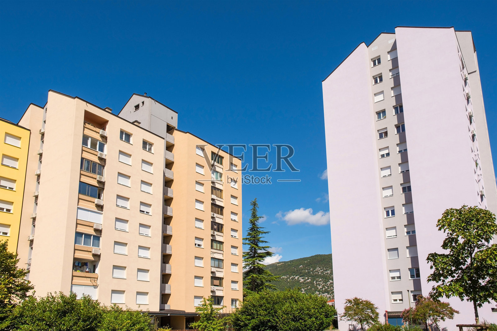 斯洛文尼亚新戈里察高层住宅照片摄影图片