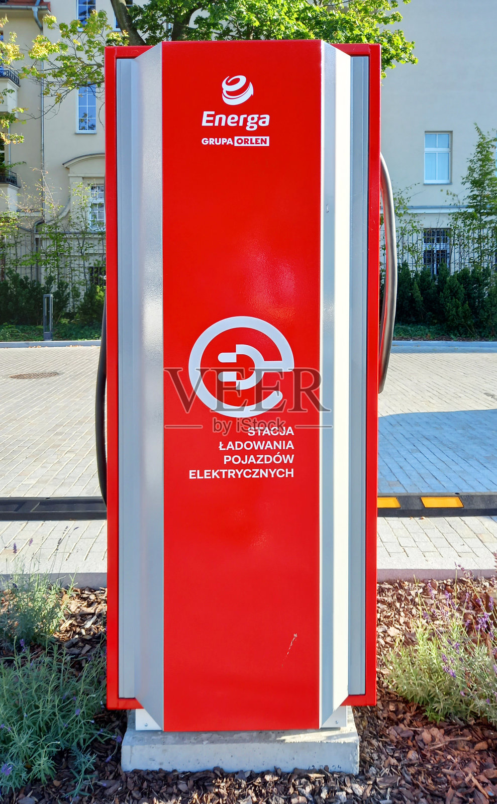 Energa（奥伦集团）电动汽车充电公司照片摄影图片