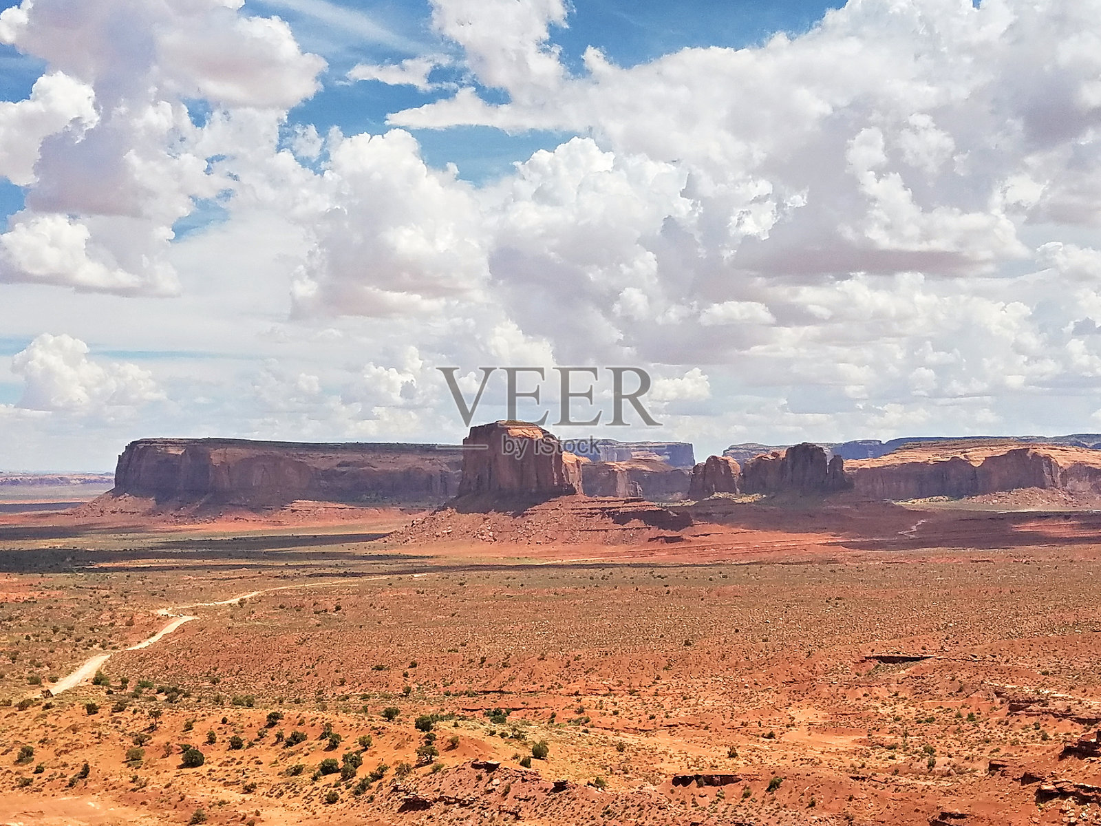 纪念碑谷全景照片摄影图片