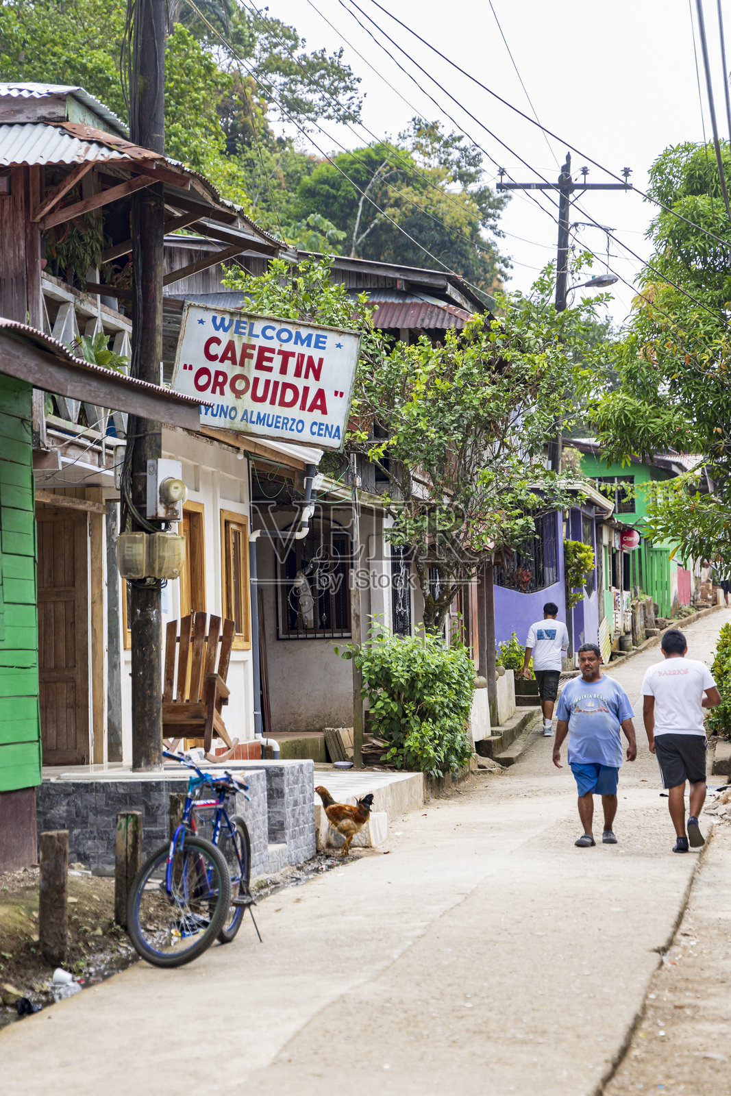 尼加拉瓜埃尔卡斯蒂略城市风光照片摄影图片