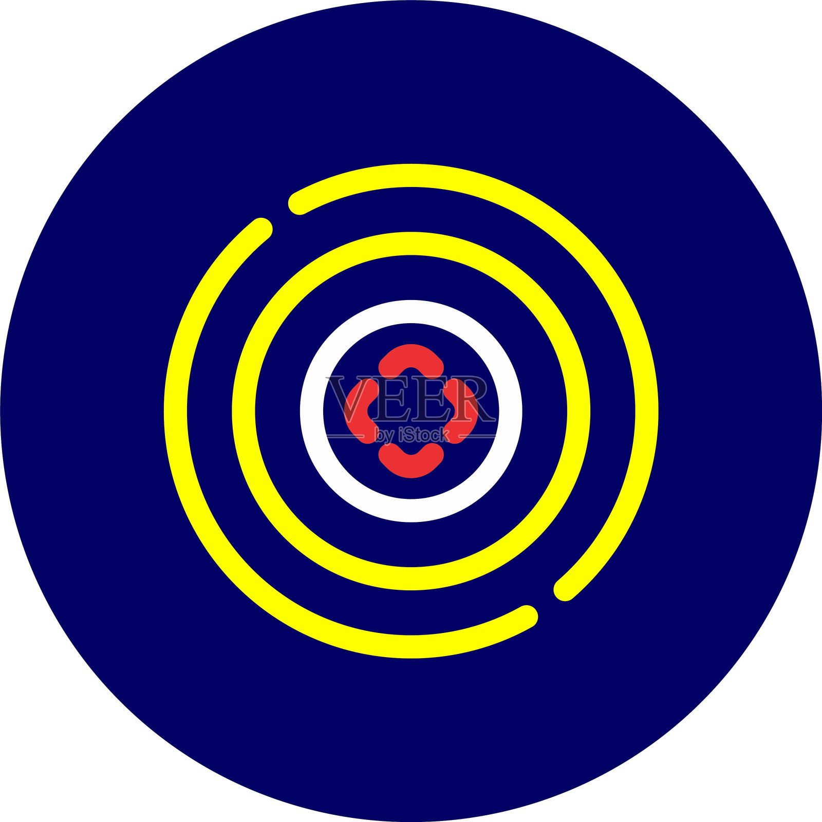 靶心图标插画图片素材