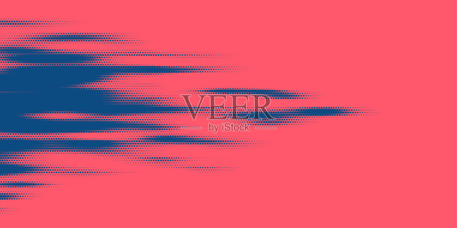 抽象的半色调背景。美丽明亮的平面风格背景。插图由圆形颗粒组成。插画图片素材