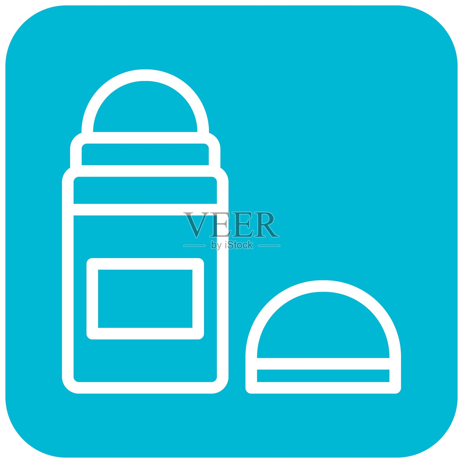 除臭剂矢量图标设计插图插画图片素材