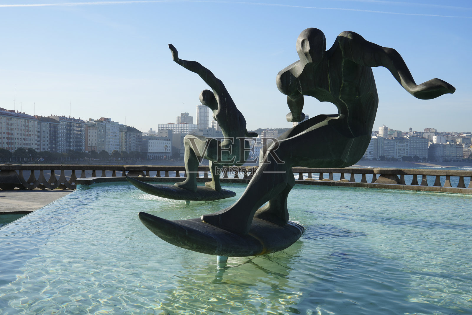 拉科鲁尼亚，加利西亚，西班牙照片摄影图片