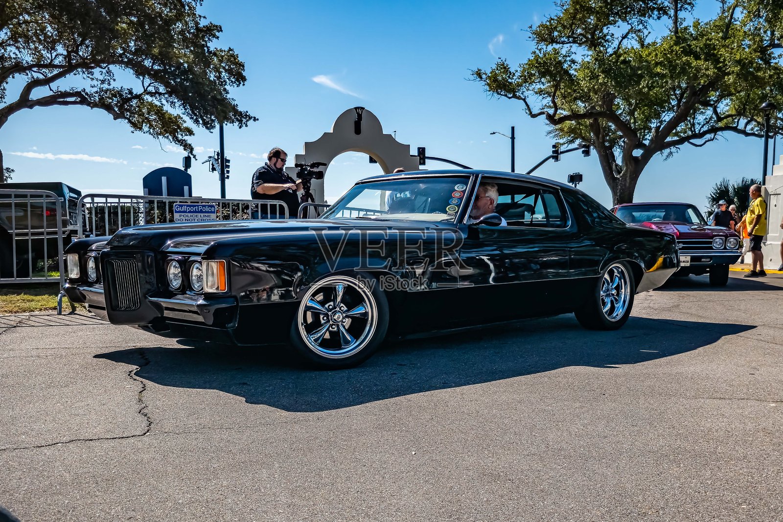 1970年庞蒂亚克Grand Prix Model J硬顶跑车照片摄影图片