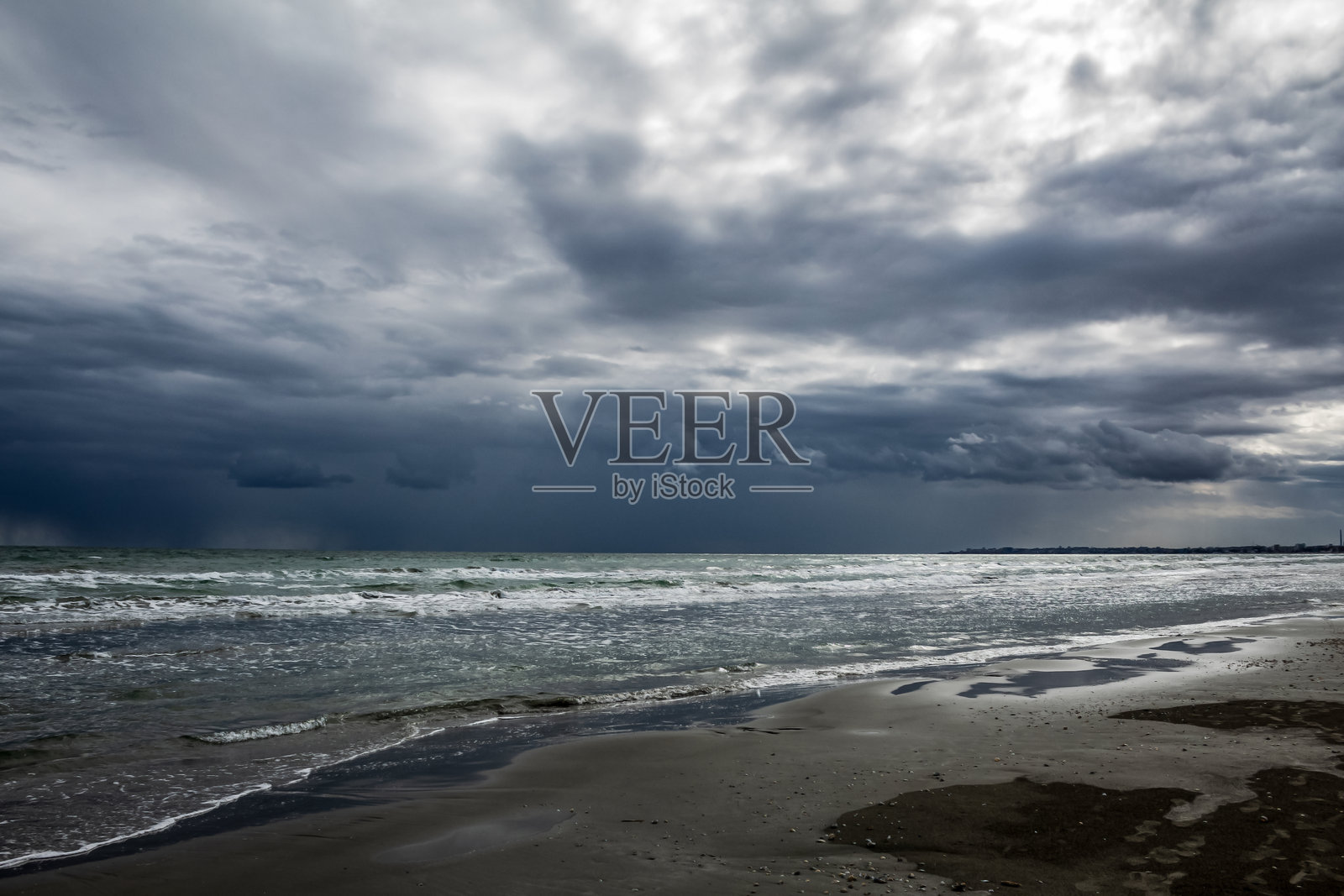 海洋，海岸 - 欧洲，罗马尼亚，康斯坦察地区照片摄影图片