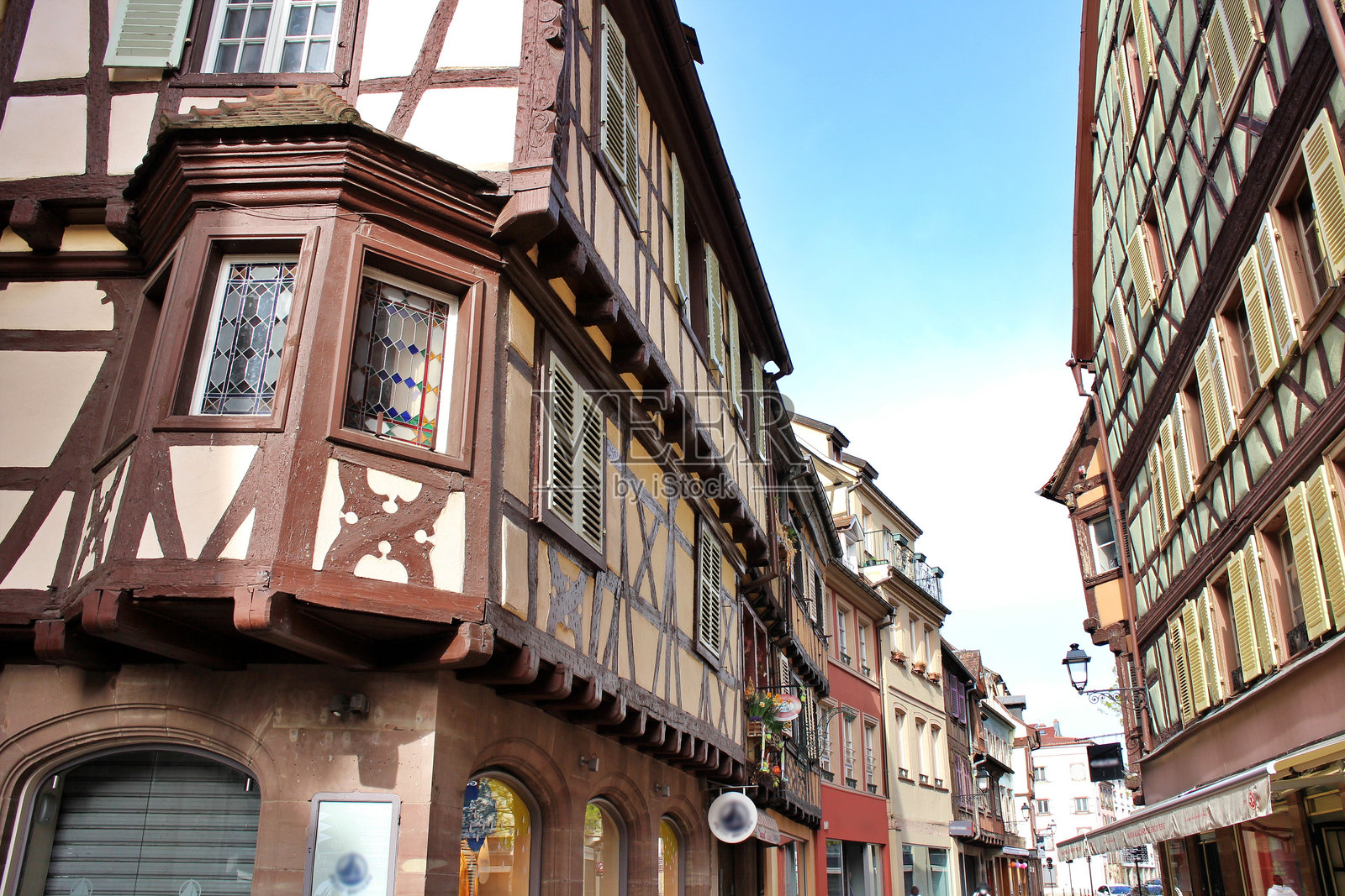 法国科尔马的古镇照片摄影图片