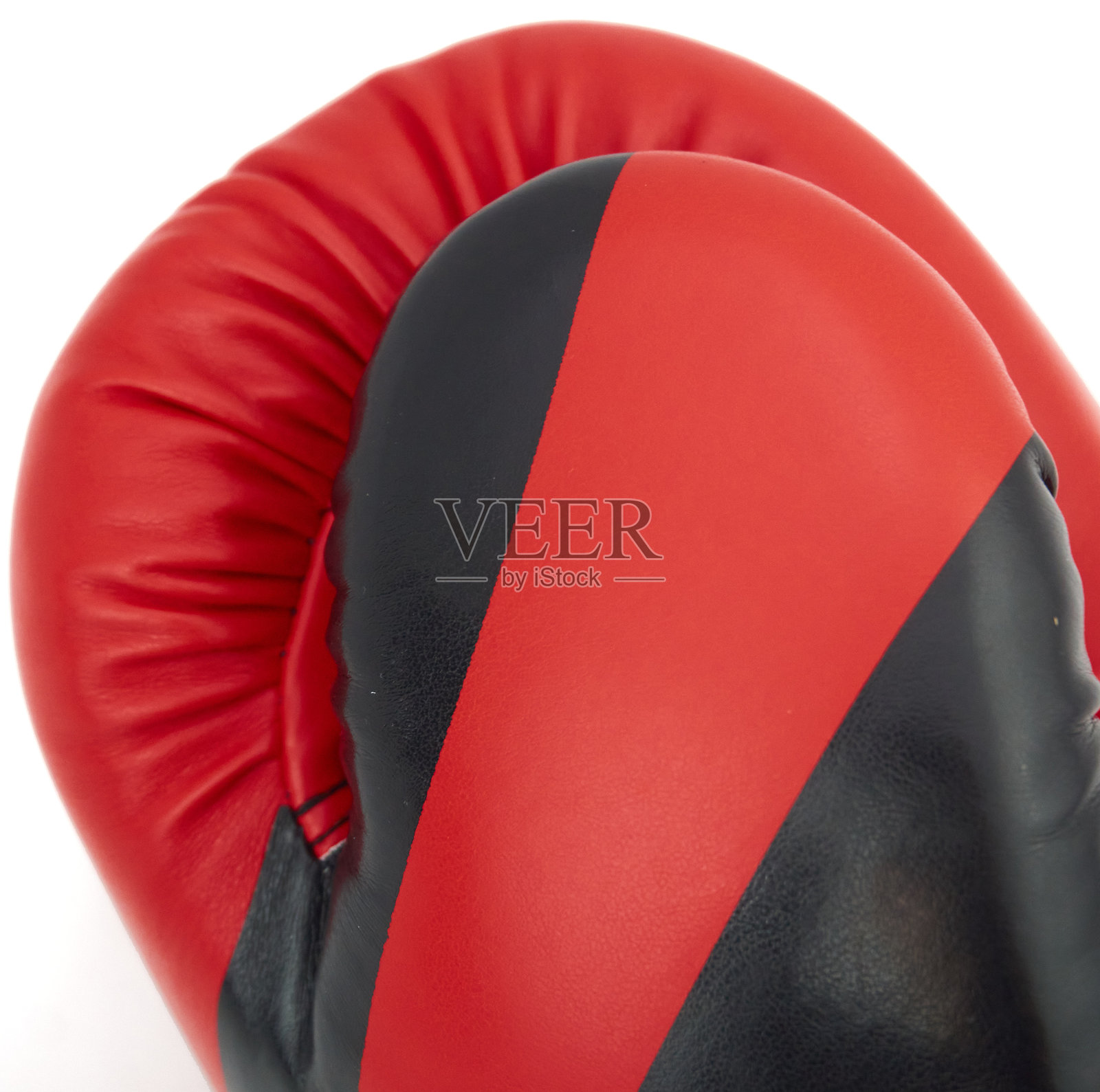 红色拳击手套边框照片摄影图片