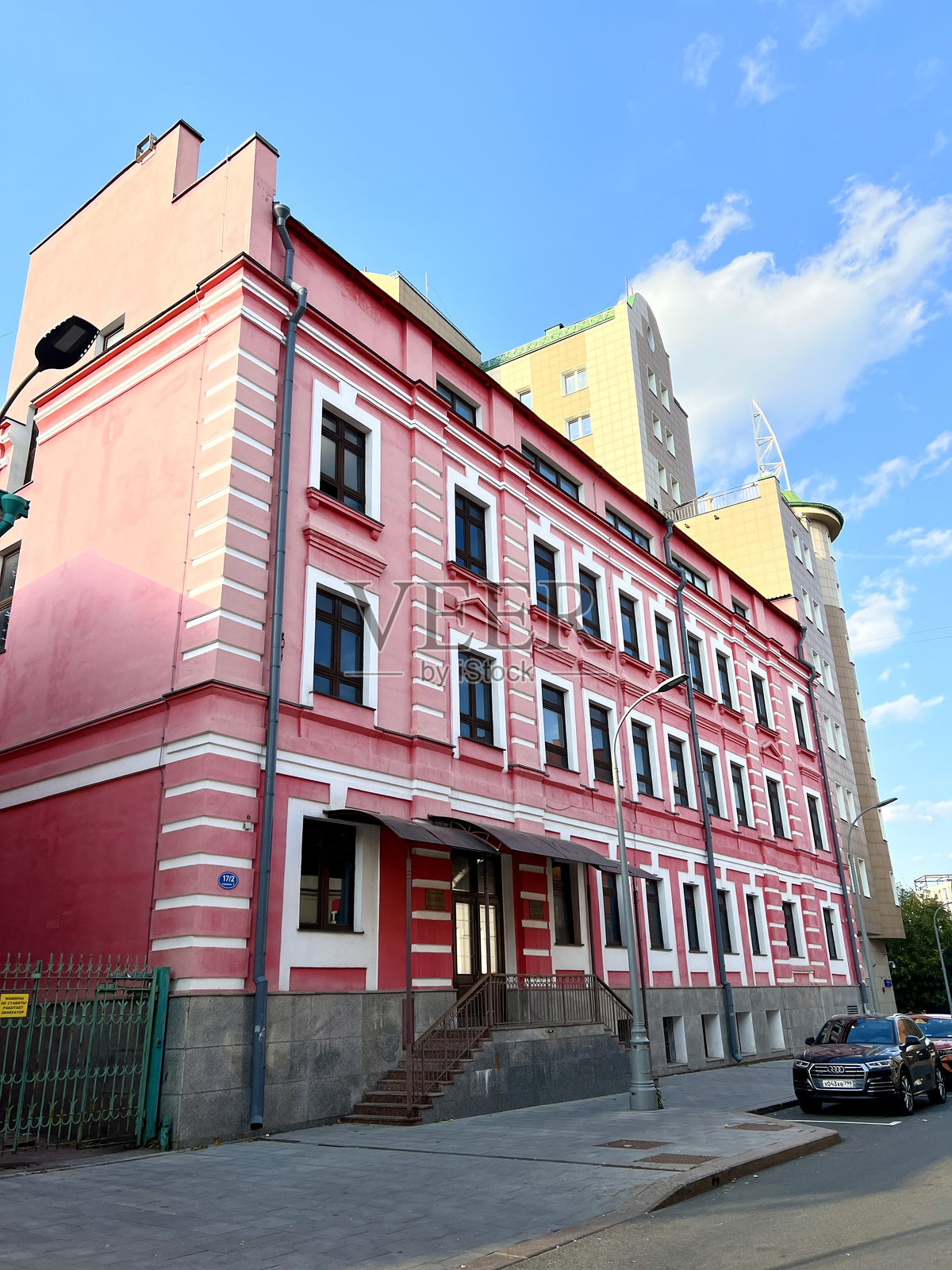 俄罗斯市中心的莫斯科街道照片摄影图片