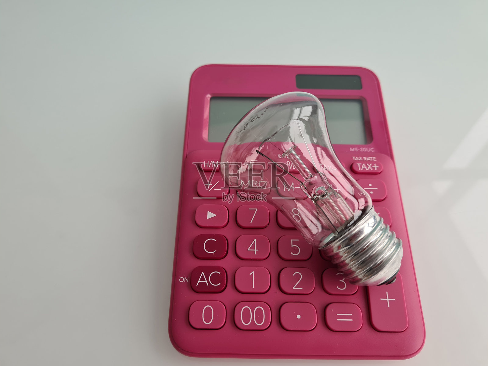 创意与计算器的结合照片摄影图片