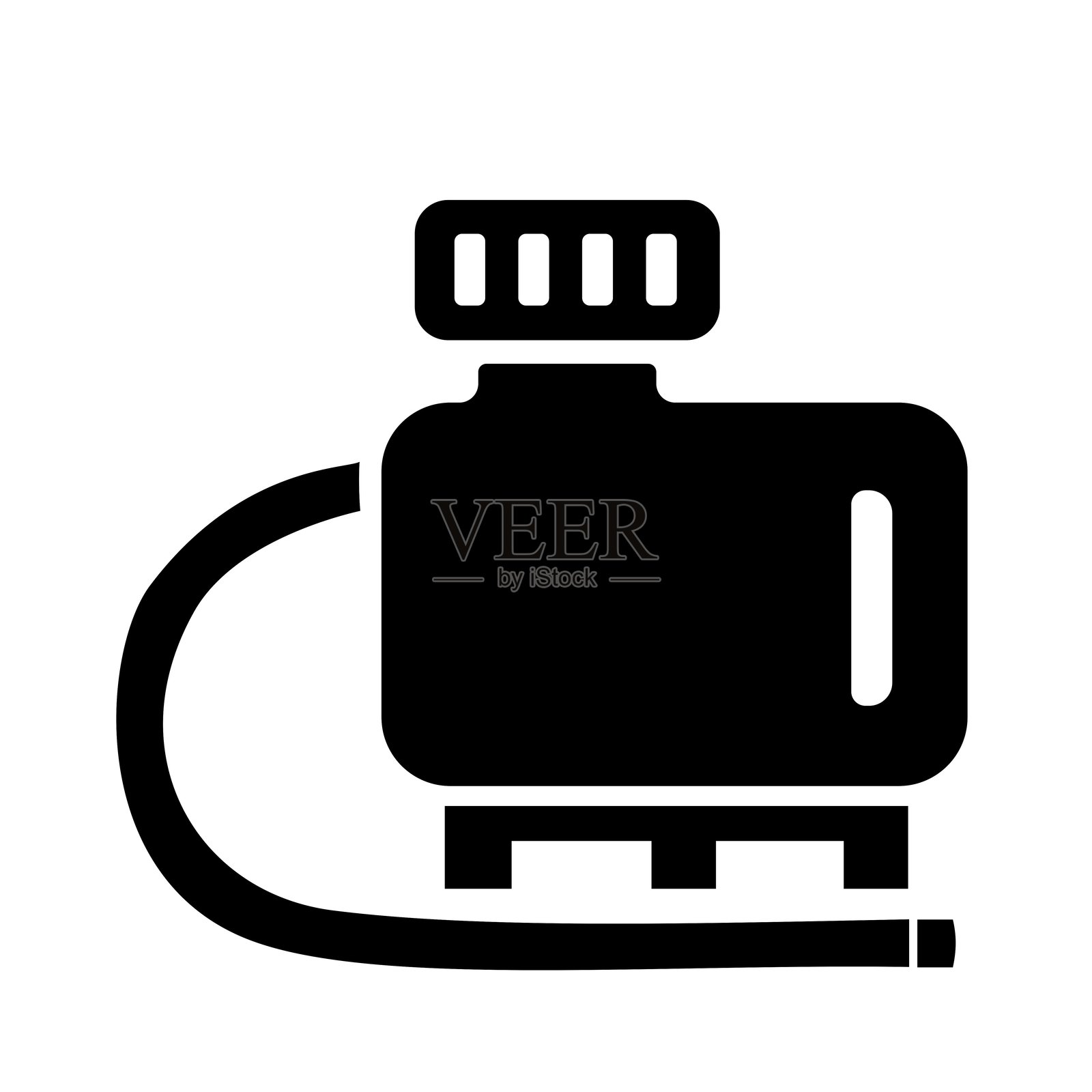 化粪池图标矢量插画插画图片素材