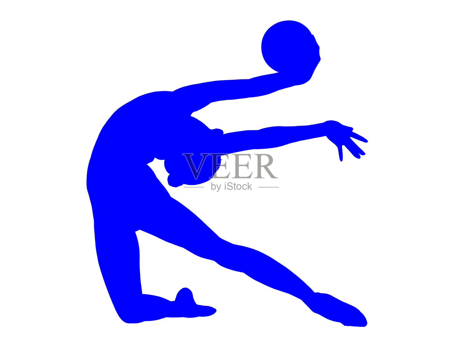 体操运动员轮廓照片摄影图片