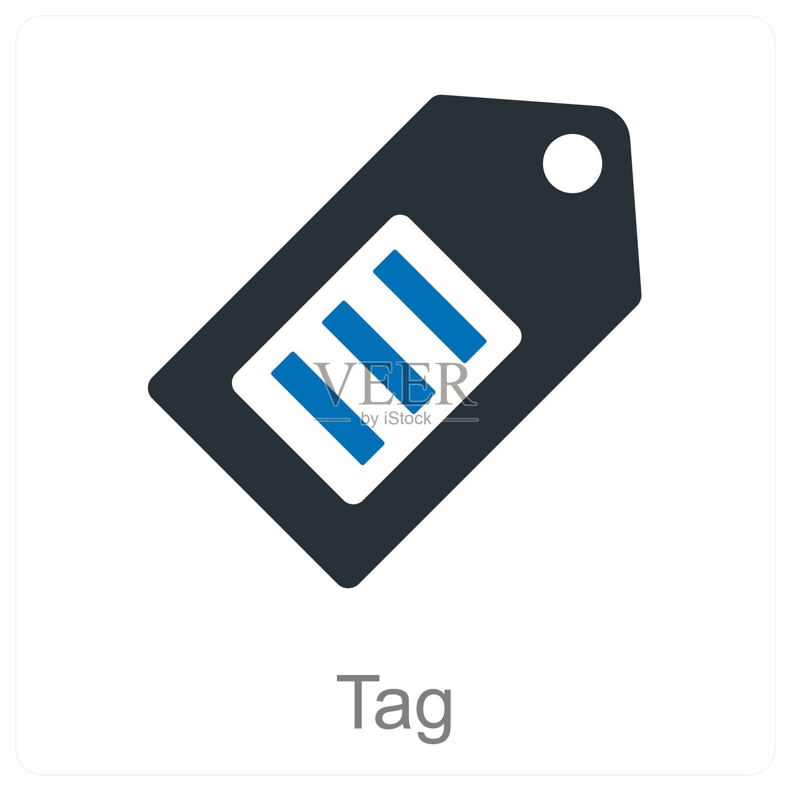 标签插画图片素材