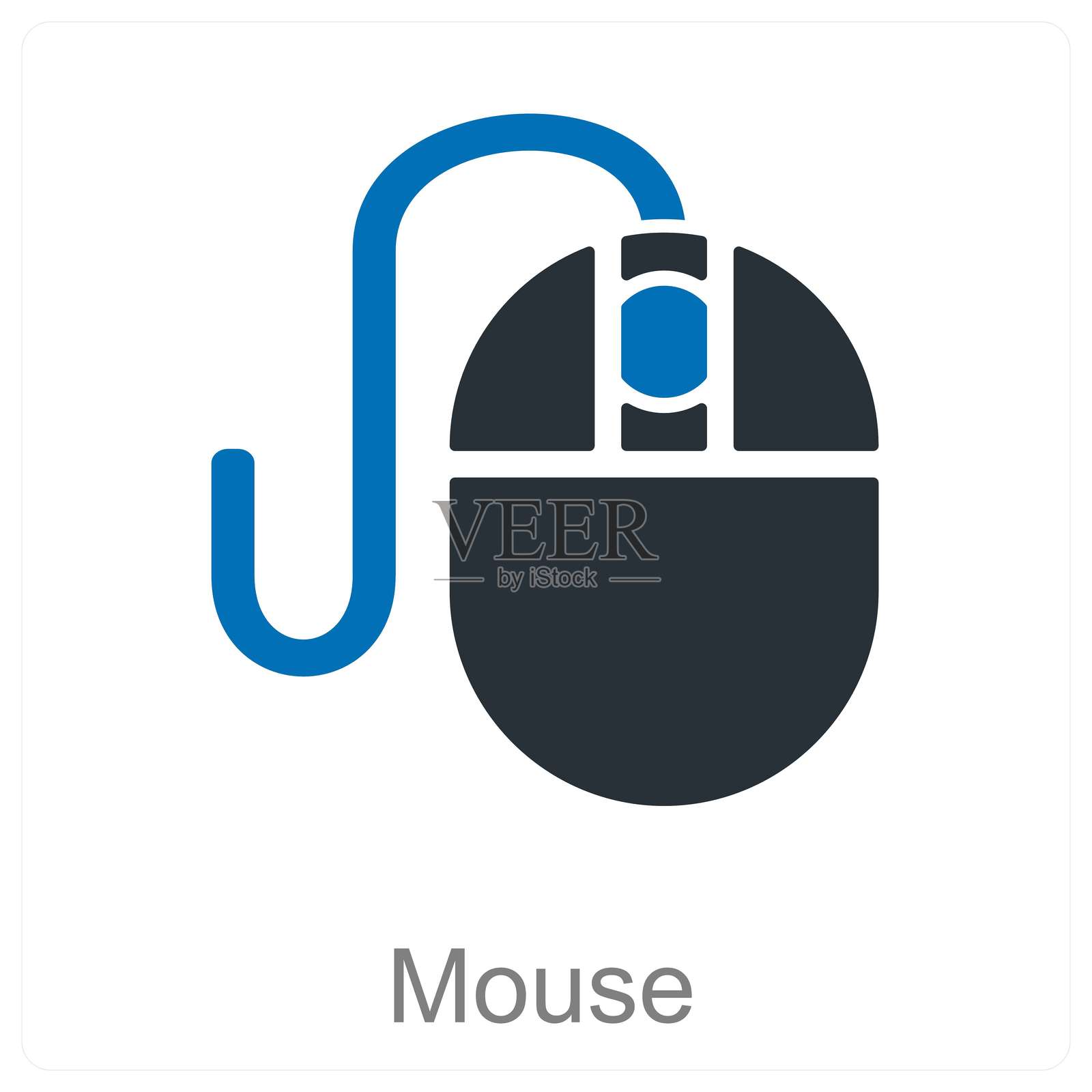 鼠标插画图片素材