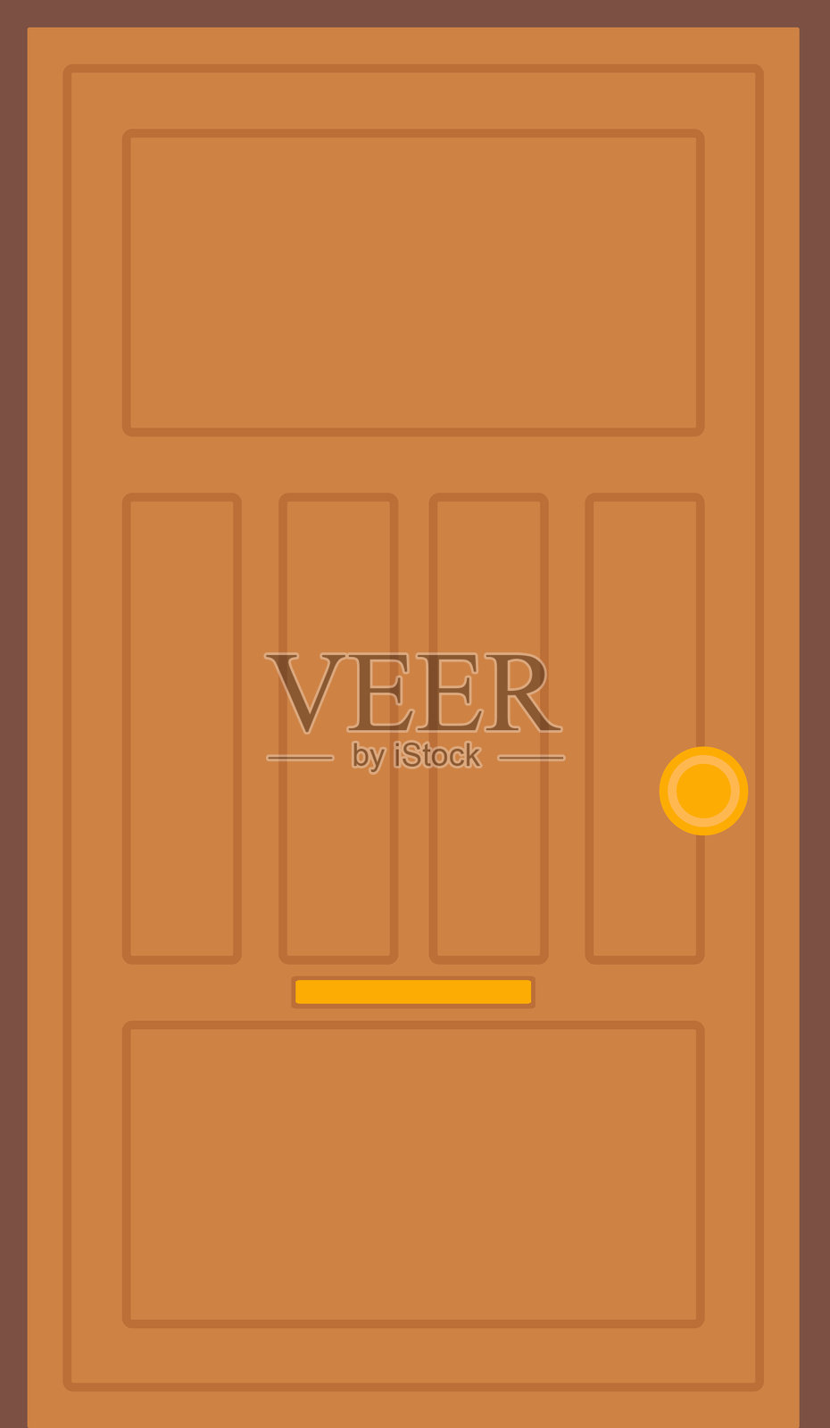 圣诞节新年假期冬季房屋的元素插画图片素材