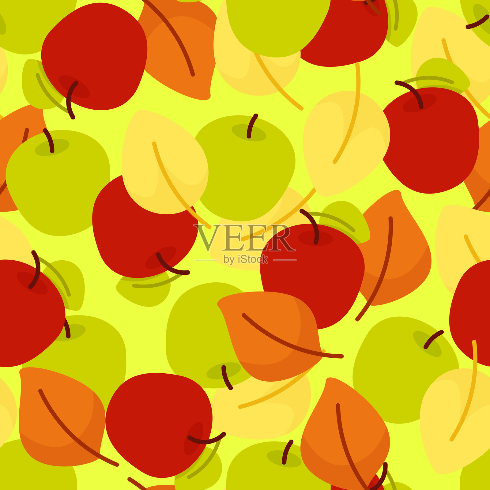 秋季图案插画图片素材