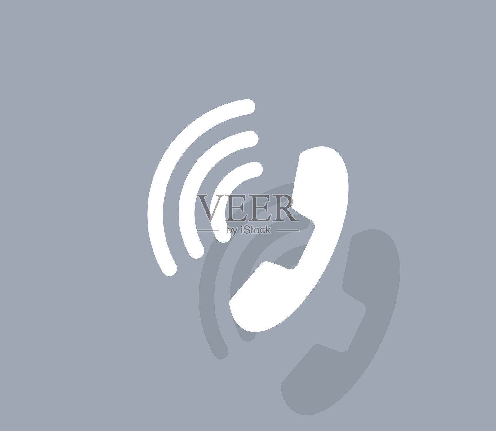 电话图标插画图片素材