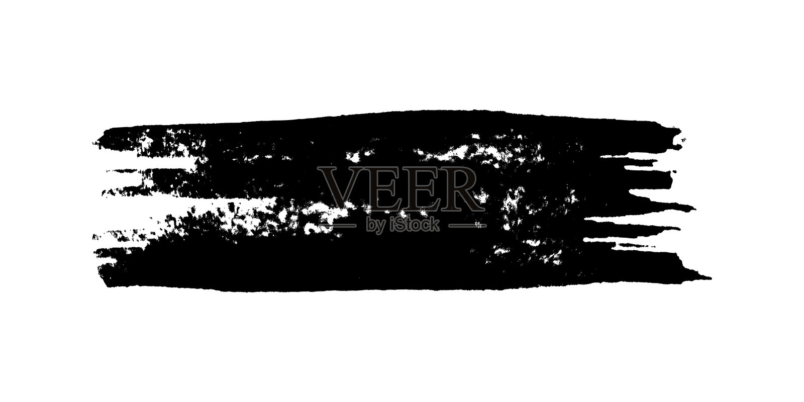 白色背景上的黑色笔触插画图片素材