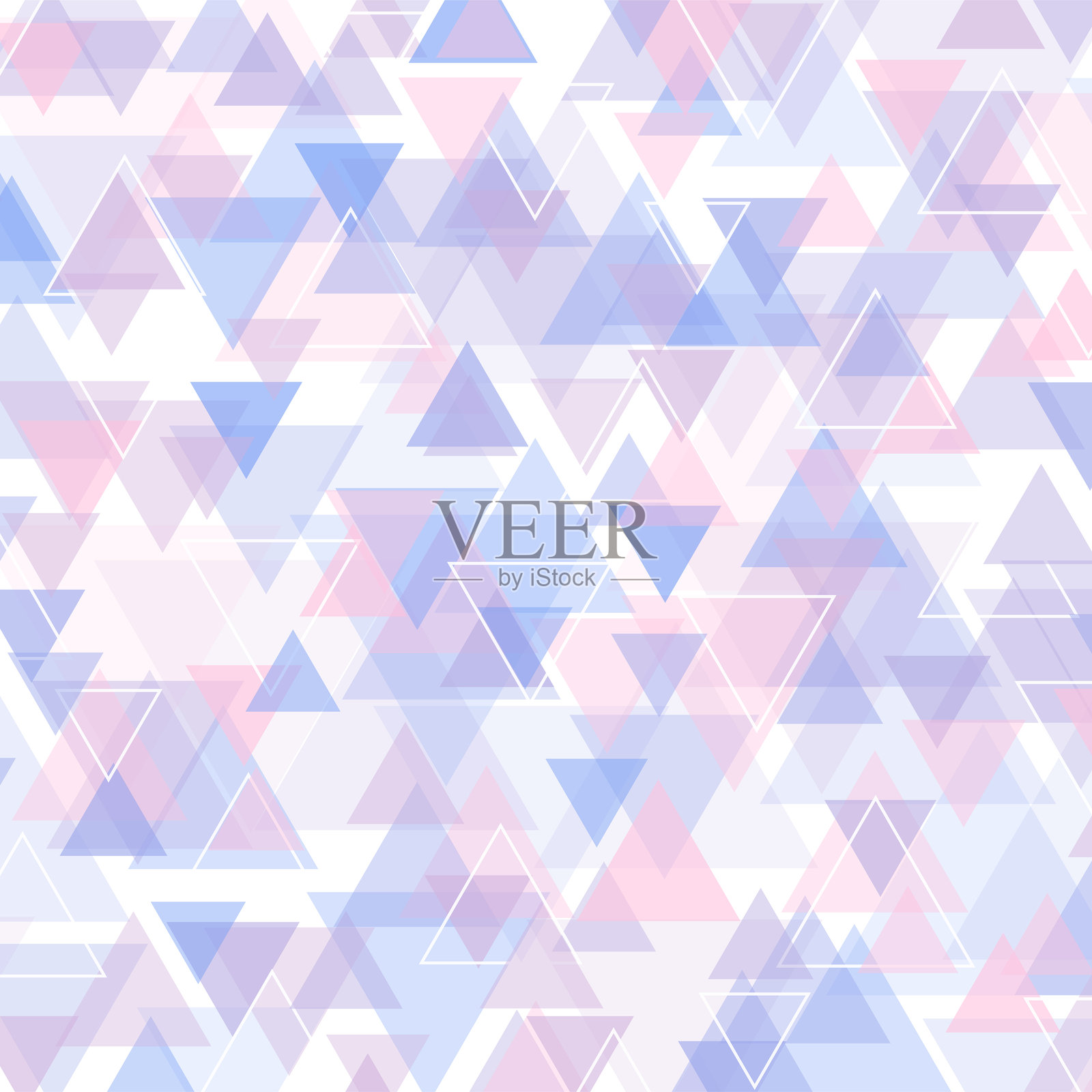 许多三角形的几何背景插图插画图片素材