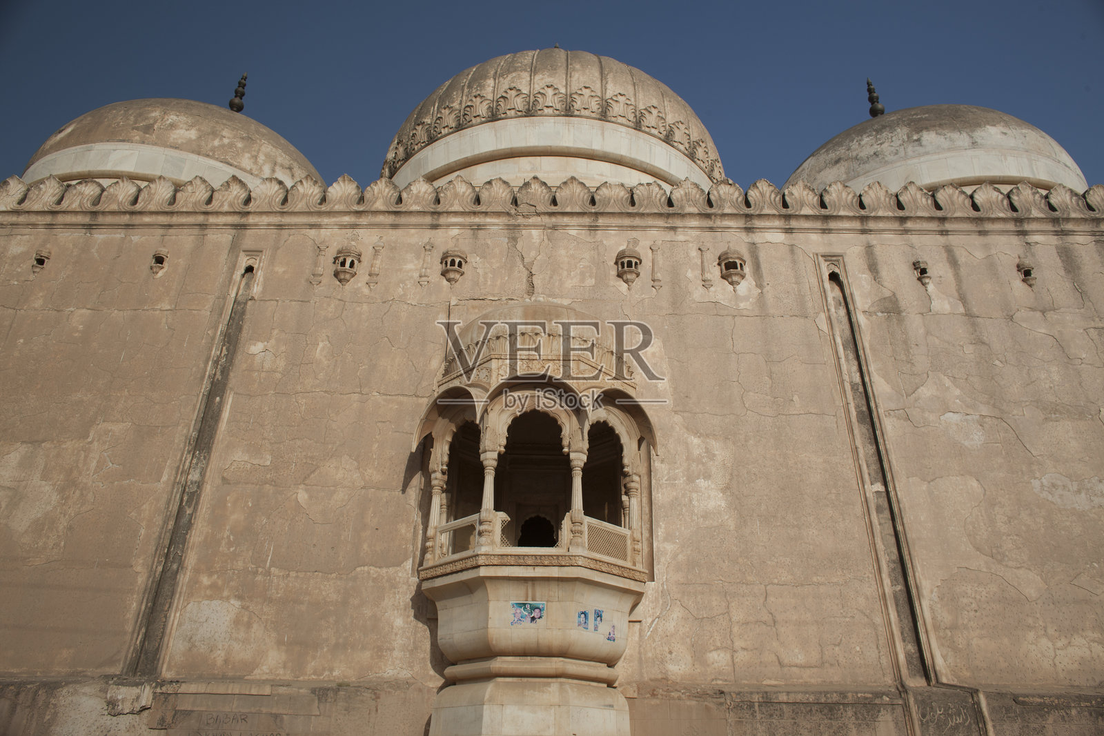 德拉瓦堡的土砖照片摄影图片