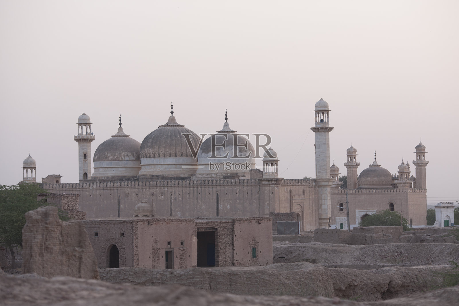 德拉瓦堡的土砖照片摄影图片