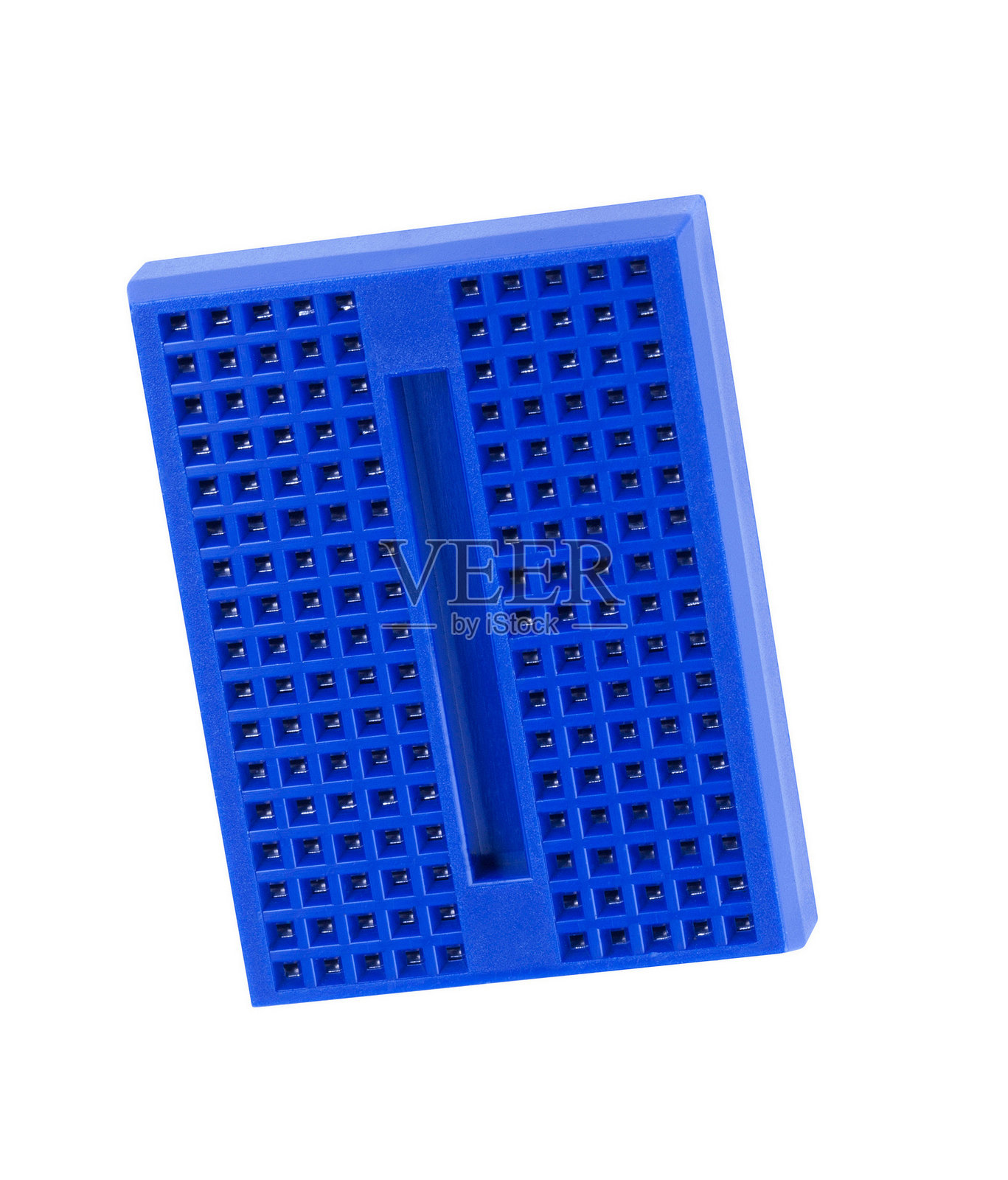 迷你无焊接原型面包板隔离版照片摄影图片