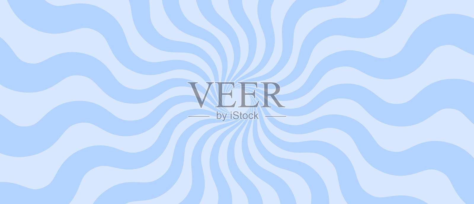 糖果蓝色的日出、阳光射线、阳光背景。插画图片素材