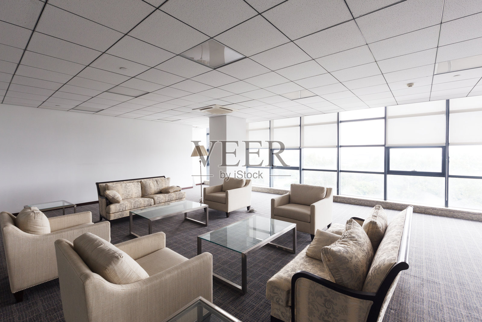 公司内豪华洽谈室照片摄影图片