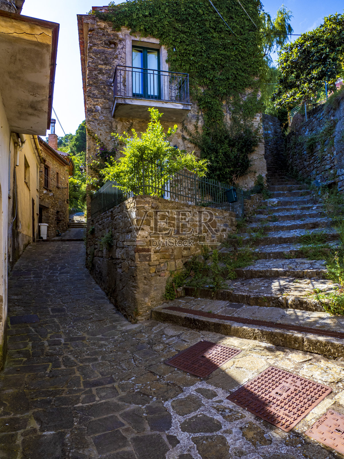 斯帕塔诺小镇照片摄影图片