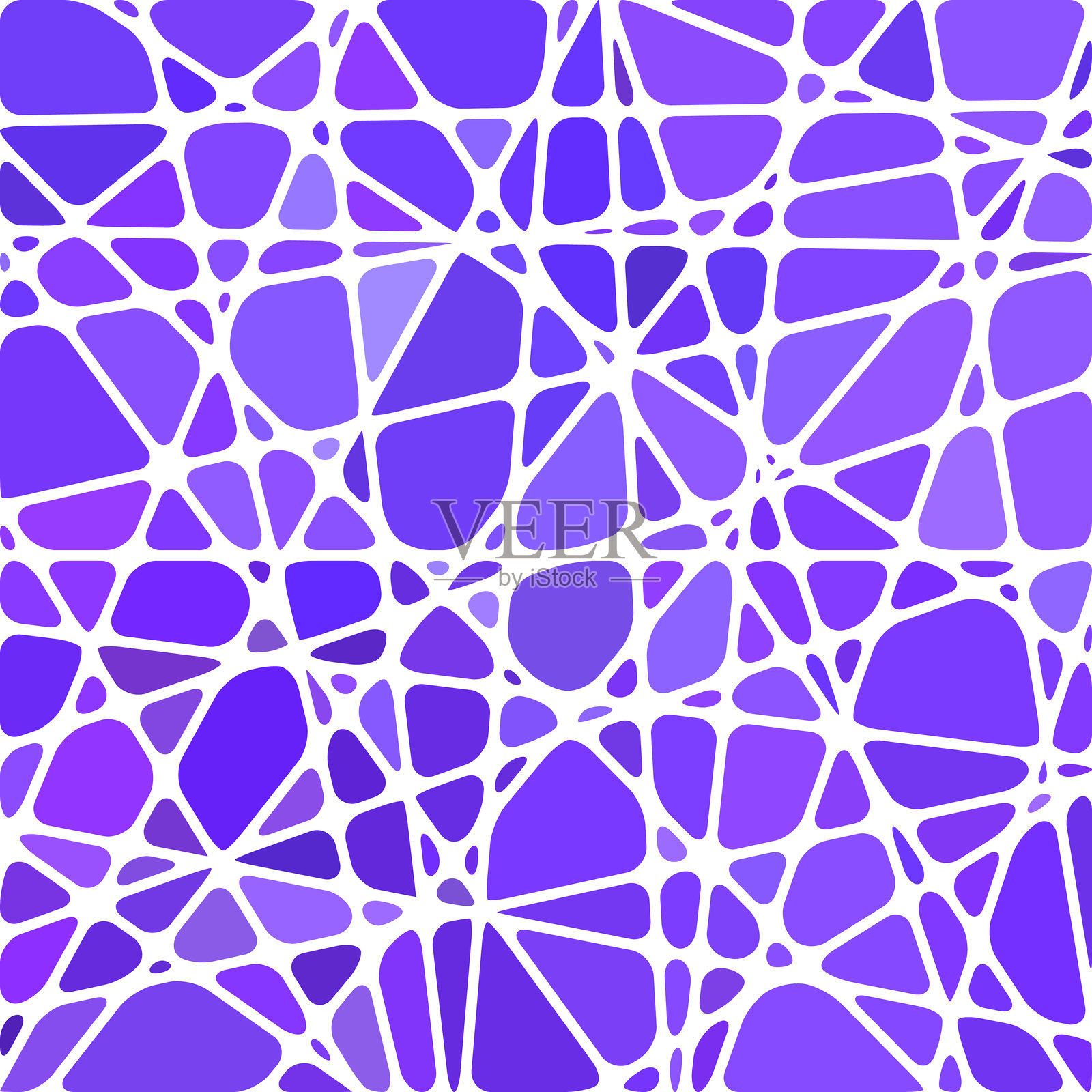 抽象的矢量彩色玻璃马赛克背景插画图片素材