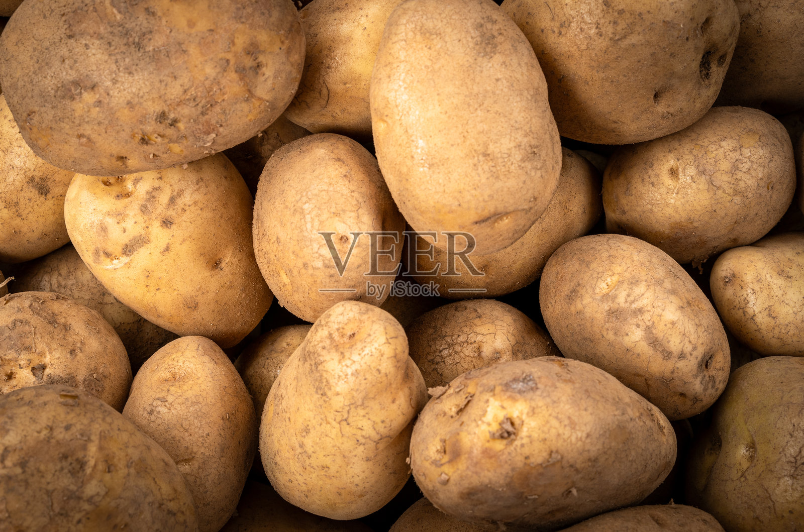 一堆土豆照片摄影图片