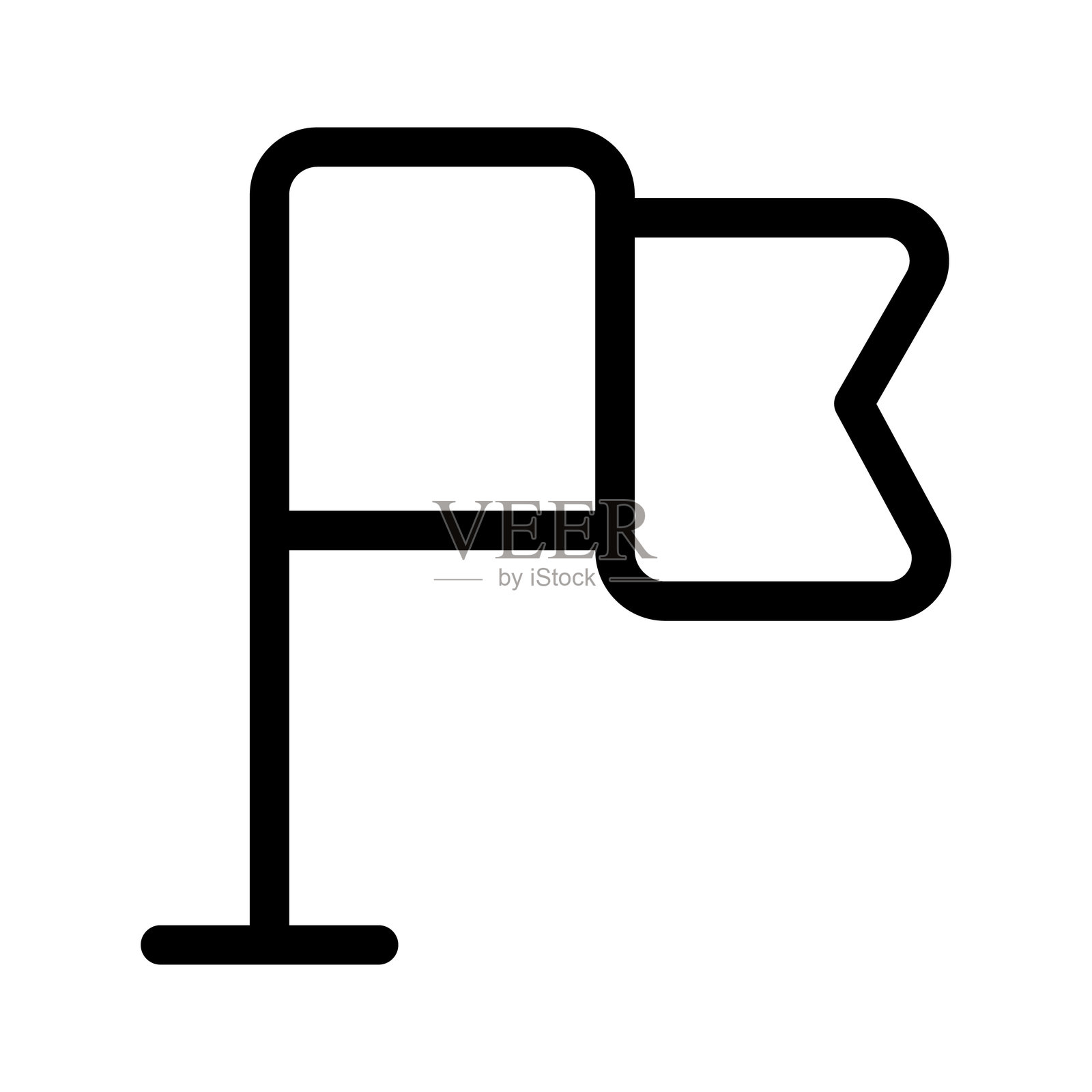 旗帜插画图片素材