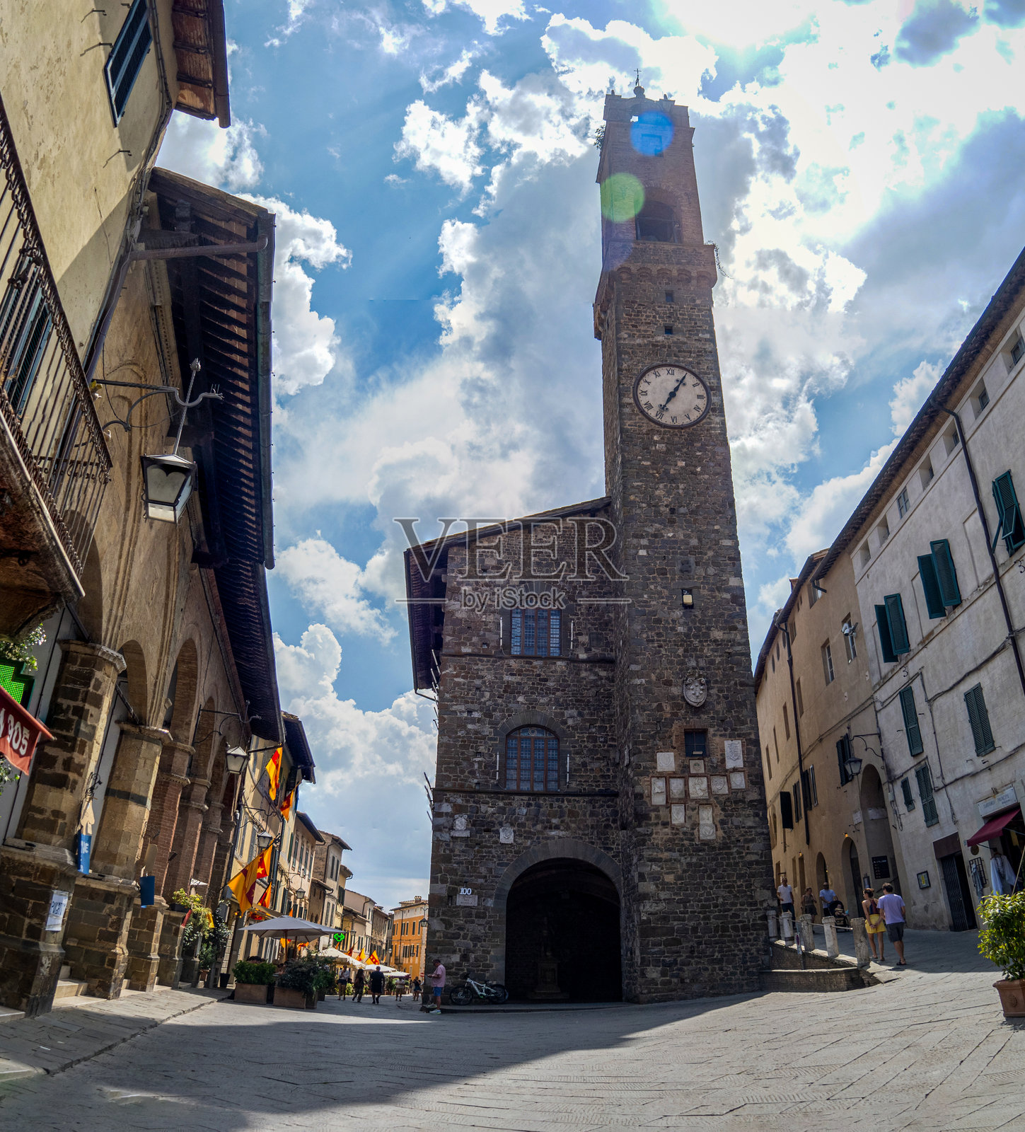 中世纪山城蒙塔尔奇诺 – 先知宫照片摄影图片