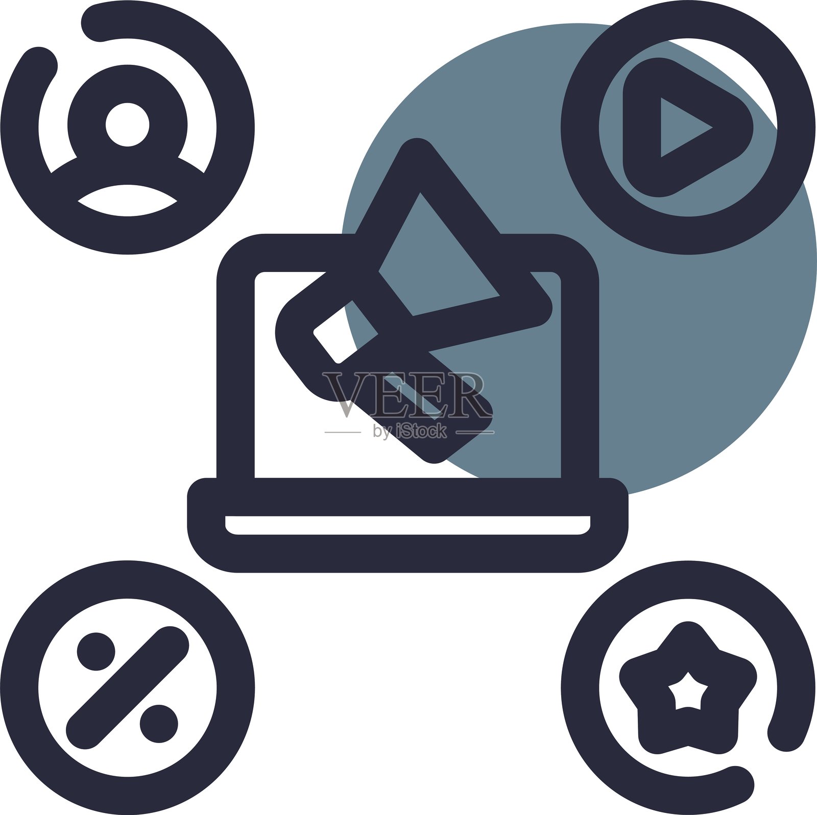 广告图标插画图片素材