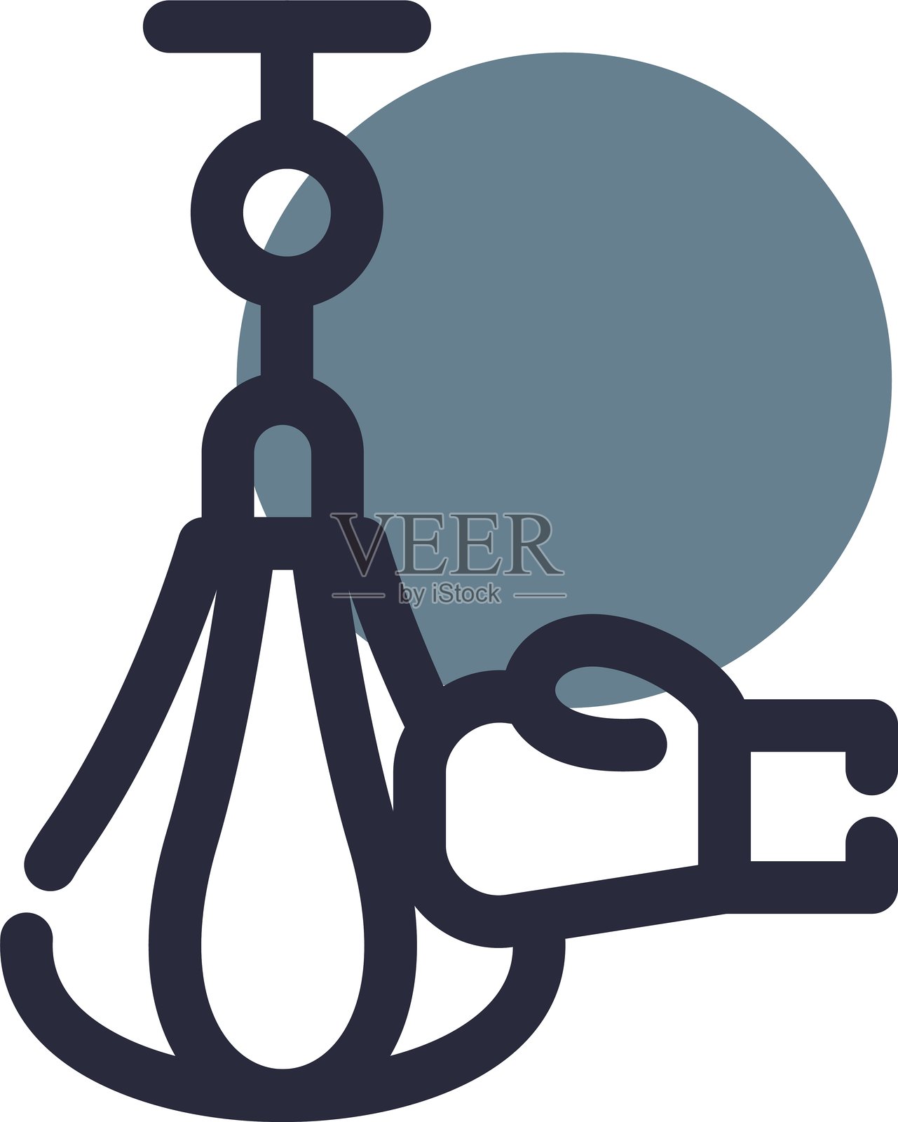 拳击图标插画图片素材